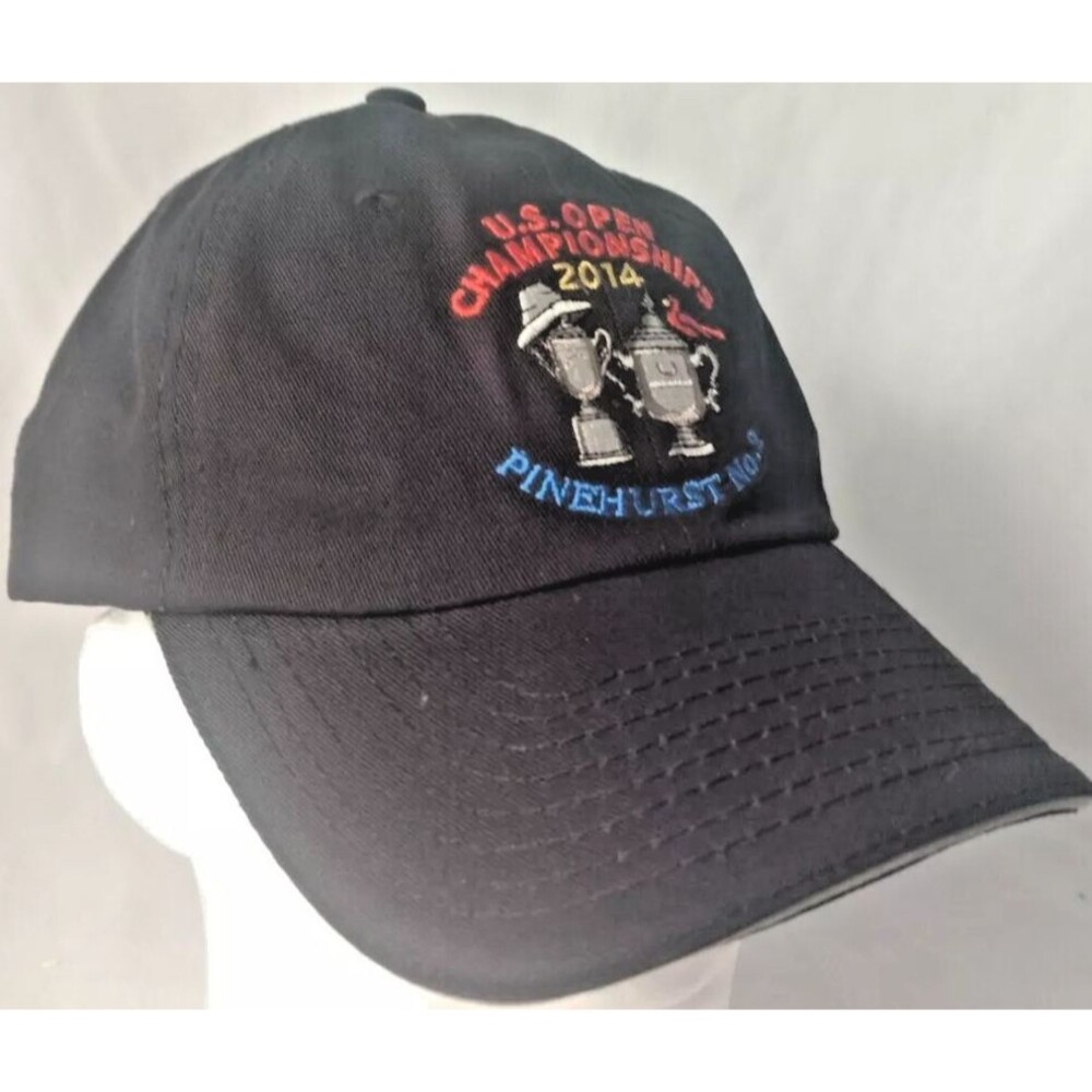 US Open 2014 Pinehurst USGA Member Adjustable Strapback Golf Hat/Cap-NEW!